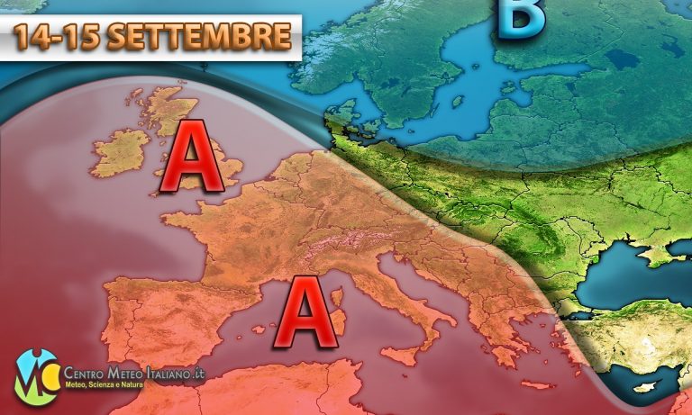 METEO WEEKEND – Stabilità e tempo asciutto in arrivo, nonostante qualche annuvolamento irregolare, tutti i dettagli