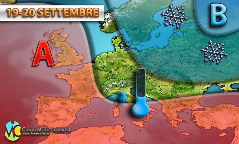 METEO: temperature in calo per la prossima settimana ma l’autunno sembra ancora molto lontano in ITALIA