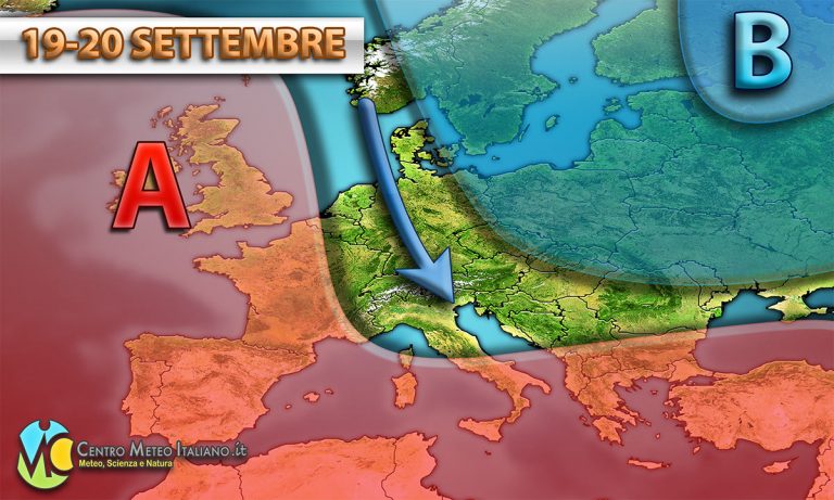 METEO – Forte MALTEMPO in arrivo in ITALIA, ecco cosa ci aspetterà giorno per giorno prossimamente