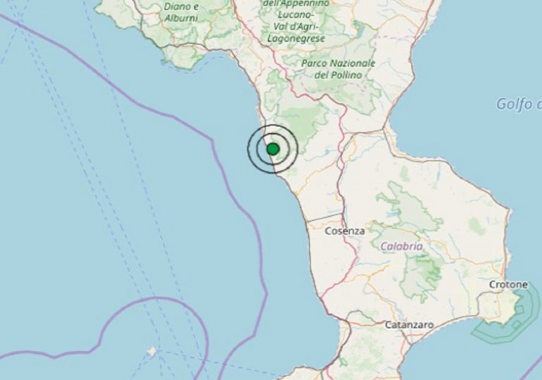 Terremoto in Calabria, oggi 17 settembre 2019, scossa M 3.2 in provincia di Cosenza – Dati Ingv Terremoto in Calabria, oggi 17 settembre 2019, scossa M 3.2 in provincia di Cosenza – Dati Ingv