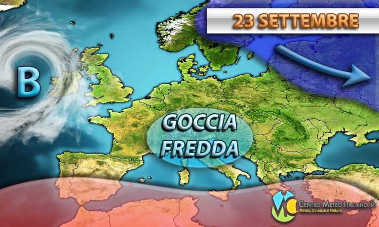 METEO ITALIA: piogge e temporali su molte regioni, ecco dove colpirà il maltempo durante la settimana