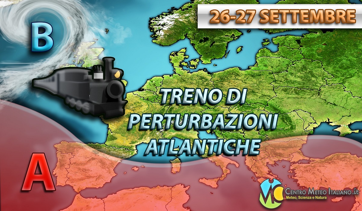 Diverse perturbazioni hanno nel mirino l'Italia nei prossimi giorni, ad iniziare da questo weekend con maltempo anche intenso.