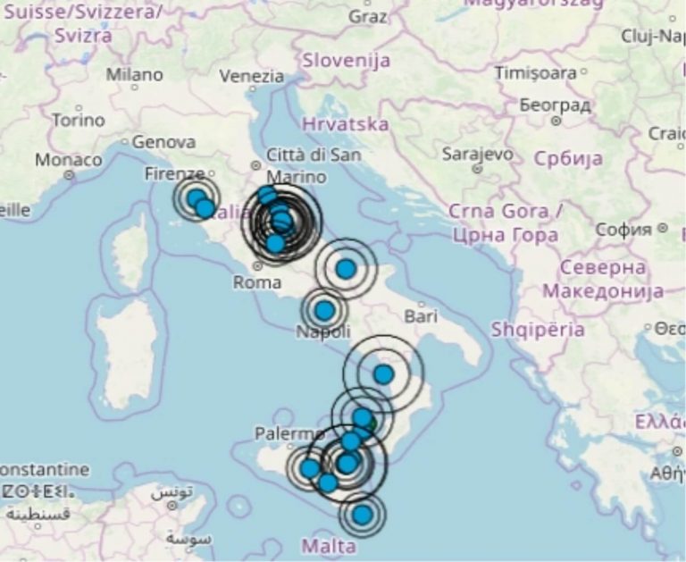 Terremoto in Italia oggi, venerdì 20 settembre 2019: le ultime scosse registrate | Dati INGV