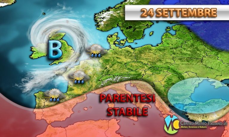 METEO ITALIA – Breve parentesi stabile in arrivo con TEMPERATURE in rialzo, ecco quando e fino a che valori