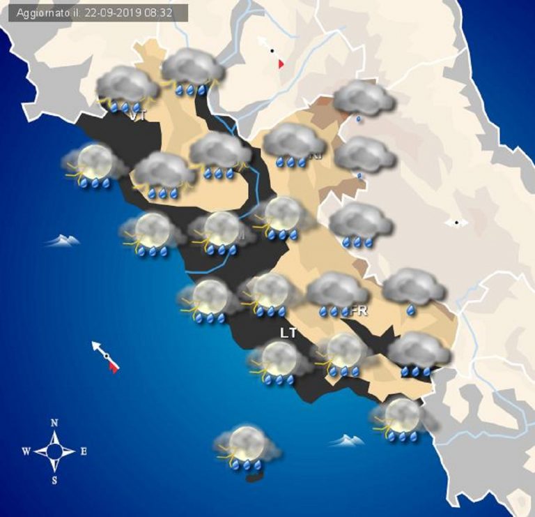 METEO LAZIO: rischio nubifragi e criticità anche su ROMA, ecco le previsioni