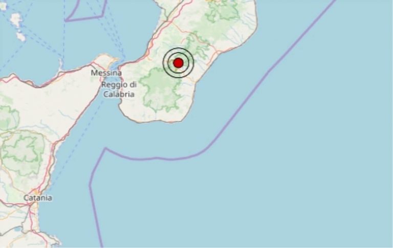 Terremoto in Calabria oggi 2 ottobre 2019: scossa M 2.6 provincia di Reggio Calabria – Dati Ingv
