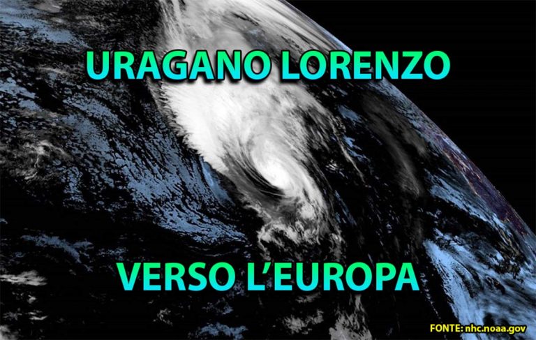 Meteo: URAGANO LORENZO passa sulle Azzorre, ora si dirige verso l’EUROPA continentale Meteo: URAGANO LORENZO passa sulle Azzorre, ora si dirige verso l’EUROPA continentale