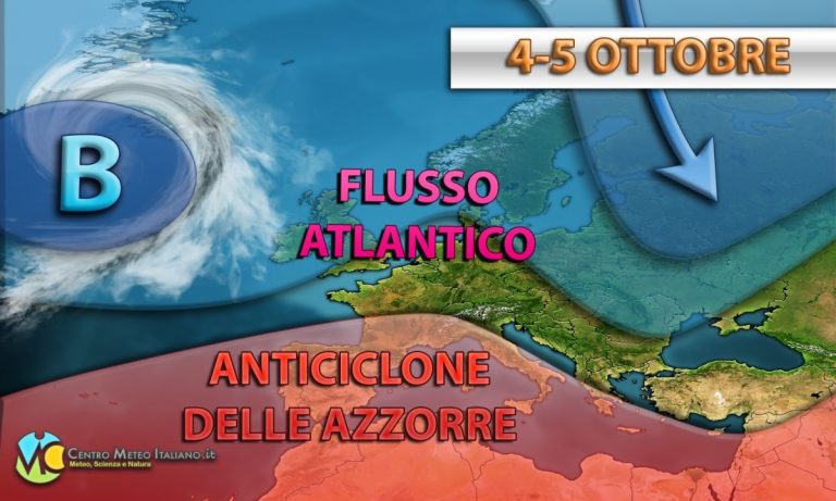 METEO WEEKEND: qualche disturbo in più al sud ITALIA, sole prevalente altrove
