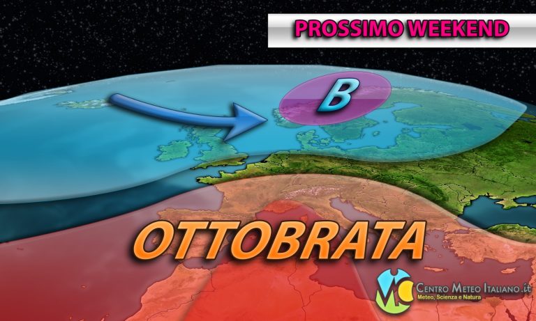 METEO – AUTUNNO latitante nel WEEKEND. Vediamo quando le piogge torneranno in ITALIA