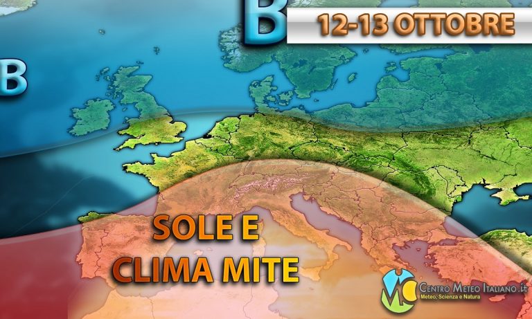 METEO: che Ottobrata nel prossimo WEEKEND in ITALIA! Autunno accantonato con sole e temperature oltre la media