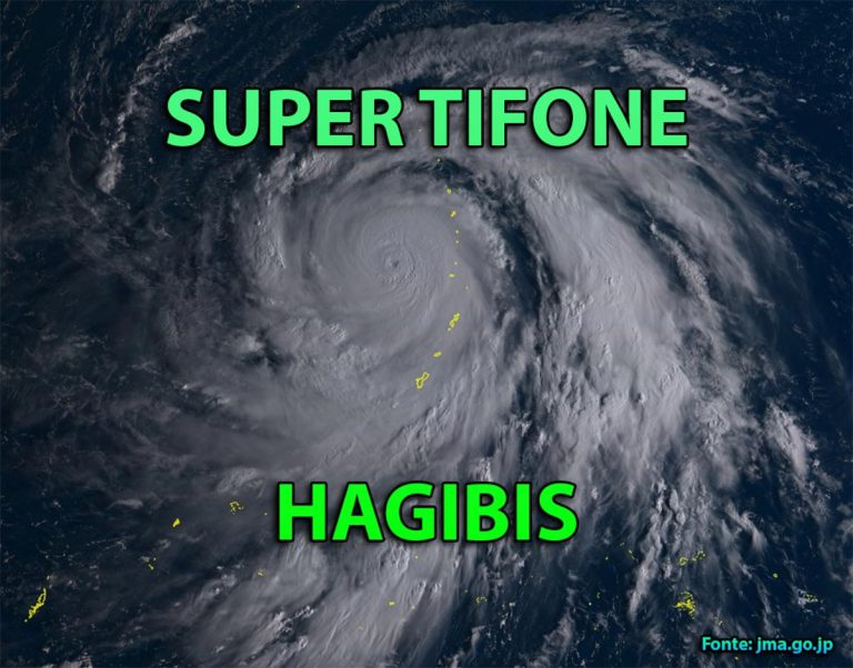 Tifone HAGIBIS: Giappone nel mirino della tempesta già nei prossimi giorni Tifone HAGIBIS: Giappone nel mirino della tempesta già nei prossimi giorni