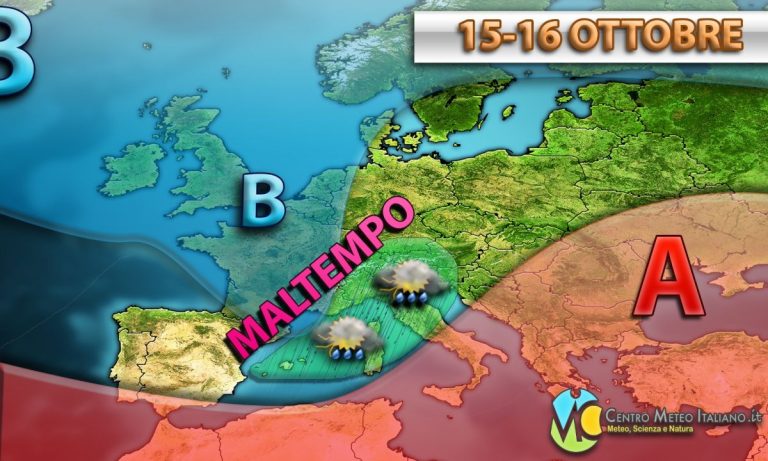METEO: WEEKEND con sole e clima caldo, piogge autunnali in ITALIA per la prossima settimana