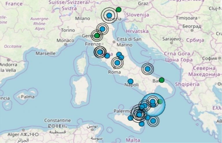 Terremoto In Italia Oggi, 11 Ottobre 2019, Le Ultime Scosse Registrate ...