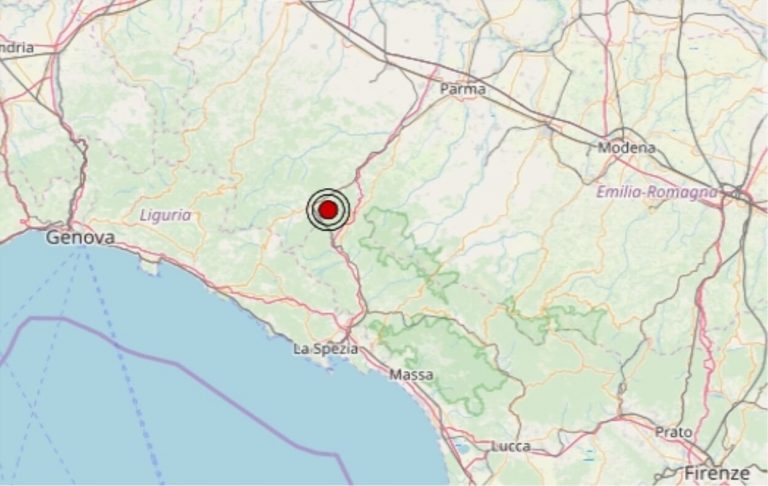 Terremoto in Emilia Romagna oggi, 17 ottobre 2019, scossa M 2.3 provincia di Parma – Dati Ingv Terremoto in Emilia Romagna oggi, 17 ottobre 2019, scossa M 2.3 provincia di Parma – Dati Ingv