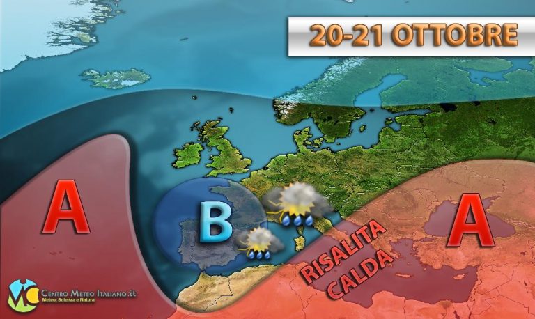 METEO – WEEKEND in compagnia delle forti PIOGGE e TEMPORALI, ma anche CALDO AFRICANO, i dettagli METEO – WEEKEND in compagnia delle forti PIOGGE e TEMPORALI, ma anche CALDO AFRICANO, i dettagli