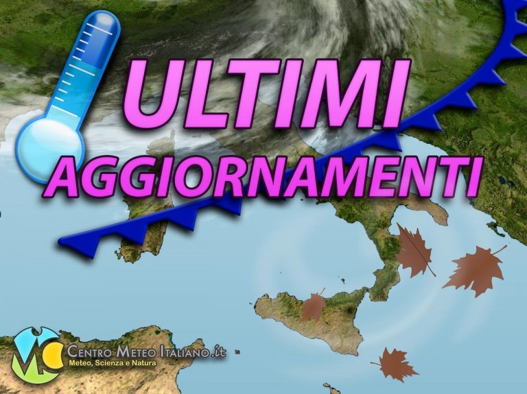 METEO – ITALIA torna nuovamente nel mirino del MALTEMPO, PIOGGE e TEMPORALI sferzeranno lo stivale, ecco quando