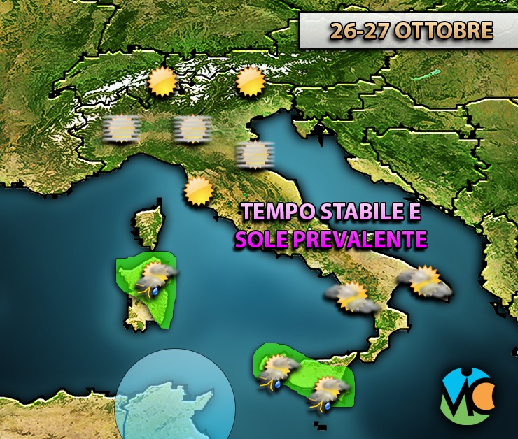 PREVISIONI METEO – Una Nuova Giornata Di MALTEMPO Attende L’ITALIA Con ...