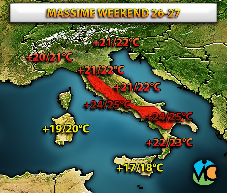 METEO – ITALIA Contesa Tra L’ANTICICLONE E L’ATLANTICO Nel WEEKEND ...