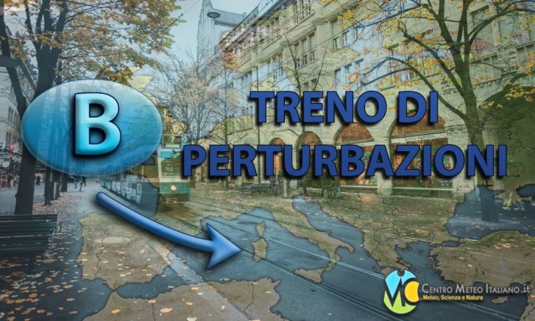 Meteo – Prossima settimana attesi nuovi passaggi perturbati sull’Italia, i dettagli