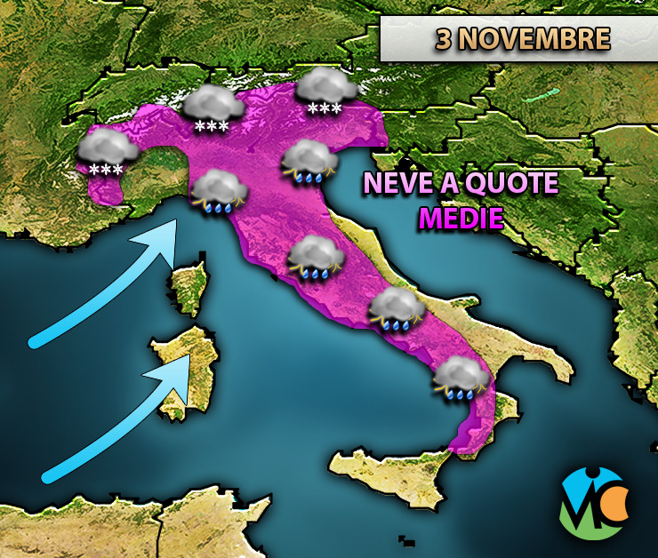 METEO: AUTUNNO nel vivo nel mese di NOVEMBRE con una serie di perturbazioni in arrivo in ITALIA METEO: AUTUNNO nel vivo nel mese di NOVEMBRE con una serie di perturbazioni in arrivo in ITALIA