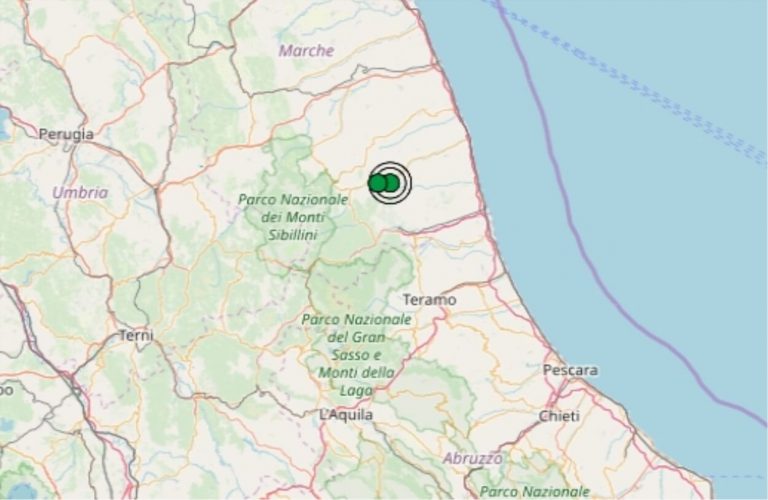 Terremoto nelle Marche oggi, 6 novembre 2019, scossa M 2.3 provincia di Ascoli Piceno | Dati INGV Terremoto nelle Marche oggi, 6 novembre 2019, scossa M 2.3 provincia di Ascoli Piceno | Dati INGV