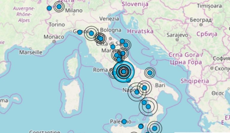 Terremoto Italia oggi, 11 novembre 2019: riepilogo scosse di giornata | Dati INGV