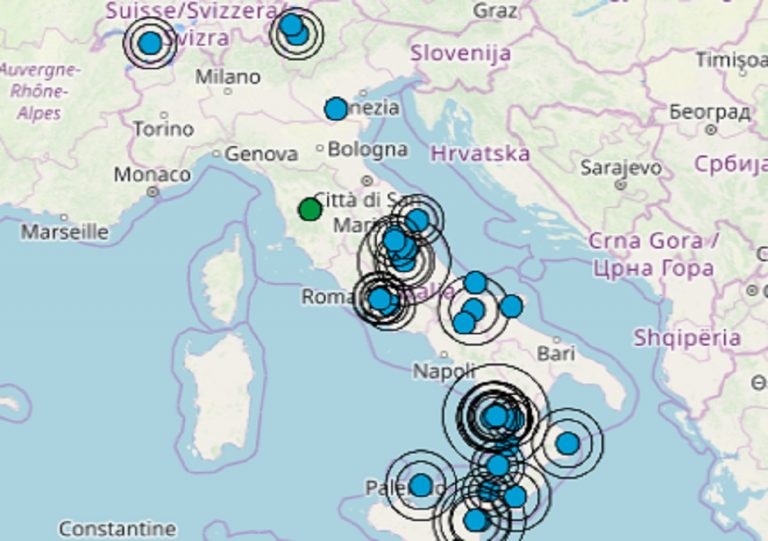 Terremoto, scossa in Toscana: i dati ufficiali emessi dall’INGV Terremoto, scossa in Toscana: i dati ufficiali emessi dall’INGV