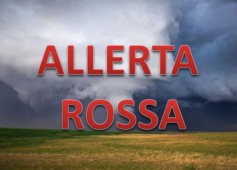 METEO – Nubifragi e venti di burrasca in Italia. Protezione Civile emette nuova ALLERTA METEO ROSSA, ecco le città interessate