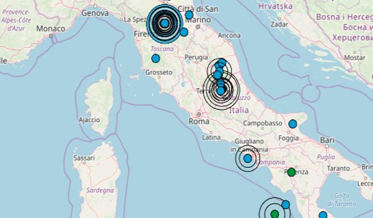 Terremoto oggi in Italia, mercoledì 11 dicembre 2019: tutte le scosse registrate in giornata – Dati INGV
