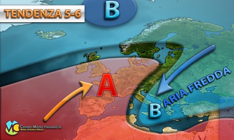 INVERNO alla riscossa con una nuova irruzione di aria artica nel weekend che porterebbe freddo e neve in ITALIA, vediamo la tendenza meteo