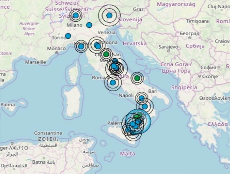 Terremoto in Italia oggi, 7 gennaio 2020, le ultime scosse registrate – Dati Ingv Terremoto in Italia oggi, 7 gennaio 2020, le ultime scosse registrate – Dati Ingv