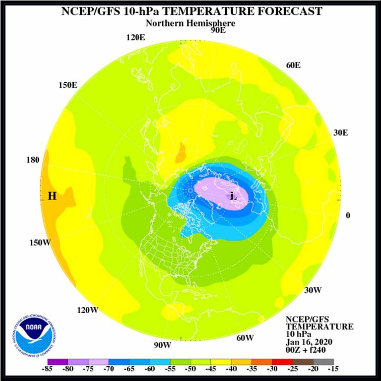 STRATOSFERA – Intenso WARMING all’orizzonte, ripercussioni sull’EUROPA con GELO e NEVE?