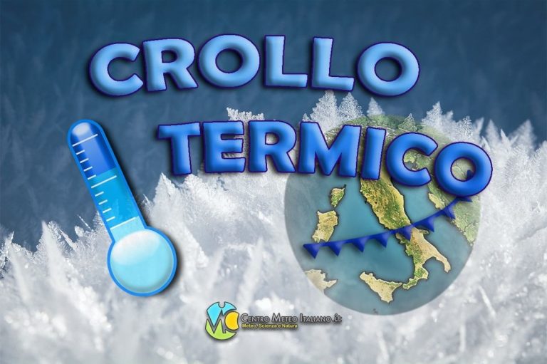 METEO – PEGGIORAMENTO in ITALIA, ma il vero CROLLO TERMICO deve ancora arrivare, ecco quando e dove