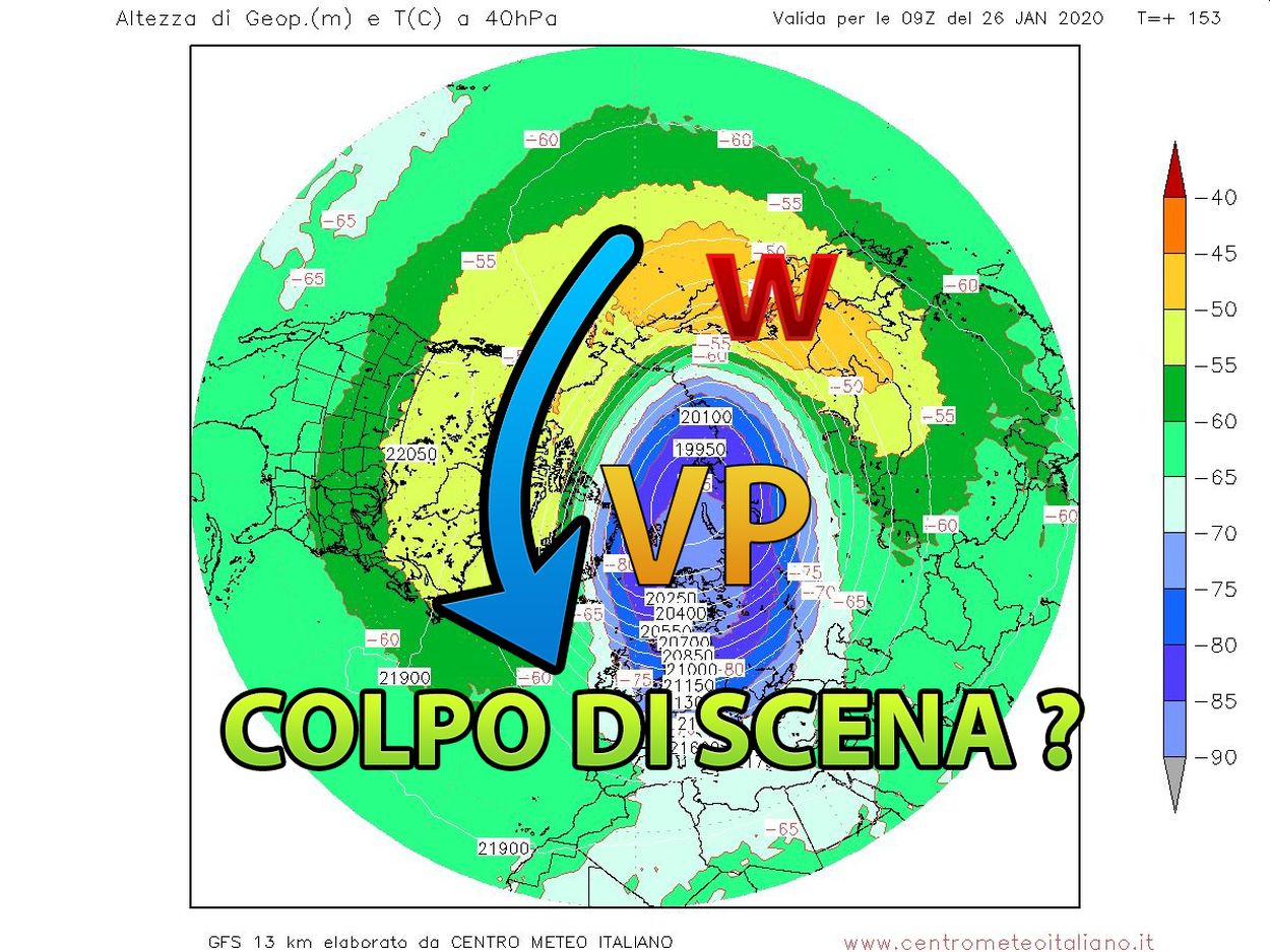 METEO INVERNO - Cambia tutto? Vortice Polare verso MERIDIONE, ecco le PREVISIONI