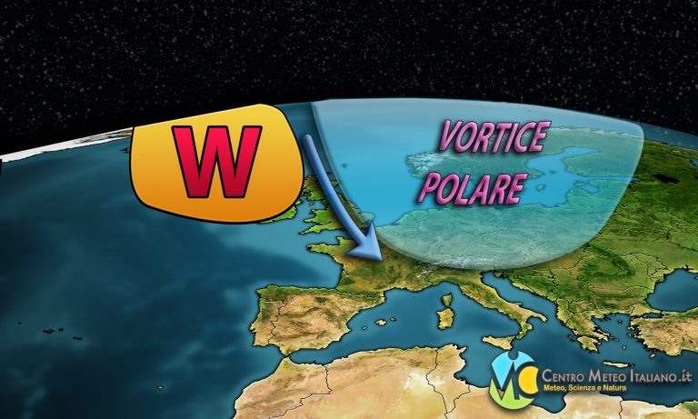 METEO – WARMING stratosferico disloca il VORTICE POLARE in Eurasia, possibili risvolti GELIDI per l’ITALIA, ecco perché