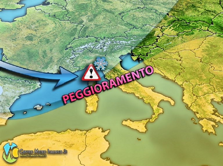 METEO TORINO: STABILITA’ agli sgoccioli, torna il MALTEMPO in città, ecco le previsioni relative al weekend