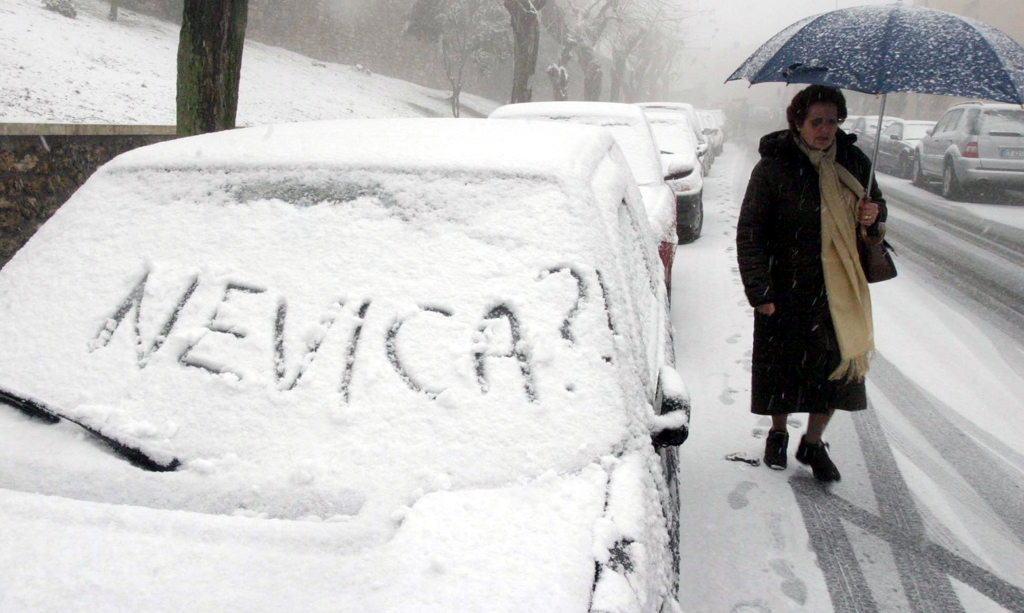 Giorni della merla in arrivo, saranno anche accompagnati da freddo e neve - fonte: ANSA EPA/CLAUDIO PERI
