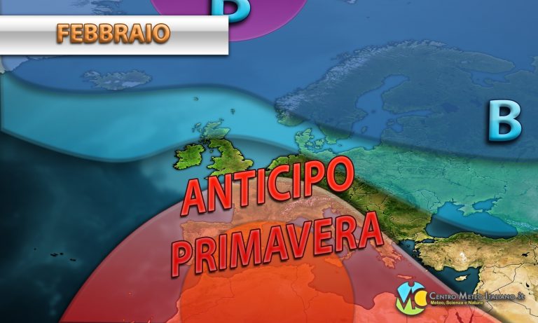 METEO ITALIA – Assaggio di PRIMAVERA per un SUPER ANTICICLONE, ma INVERNO pronto a riscattarsi, ecco quando