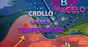 Meteo Italia - aria polare e neve a bassa quota in arrivo