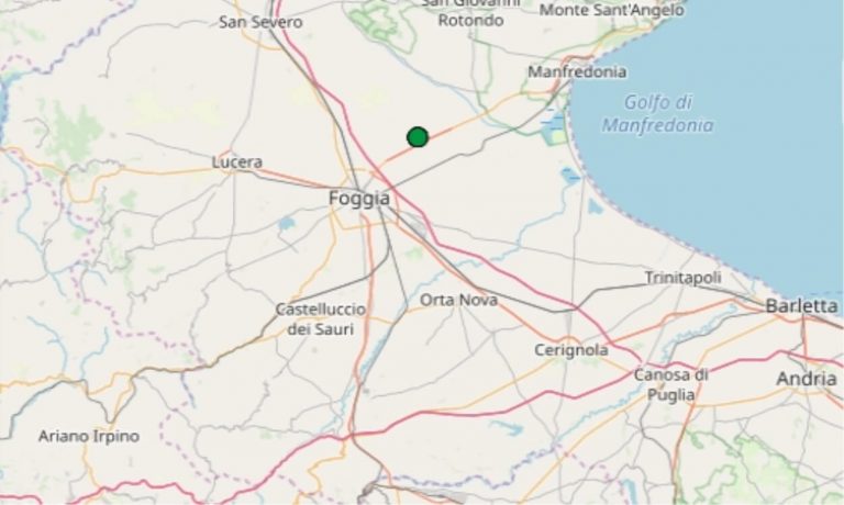 Terremoto Puglia oggi, 8 febbraio 2020: scossa M 2.1 a Foggia | Dati ufficiali INGV Terremoto Puglia oggi, 8 febbraio 2020: scossa M 2.1 a Foggia | Dati ufficiali INGV