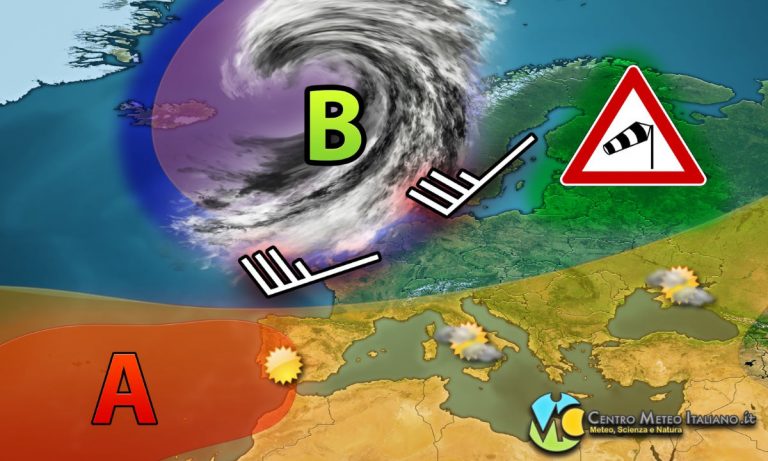 METEO – CICLONE DENNIS sul NORD EUROPA, conseguenze anche per l’ITALIA