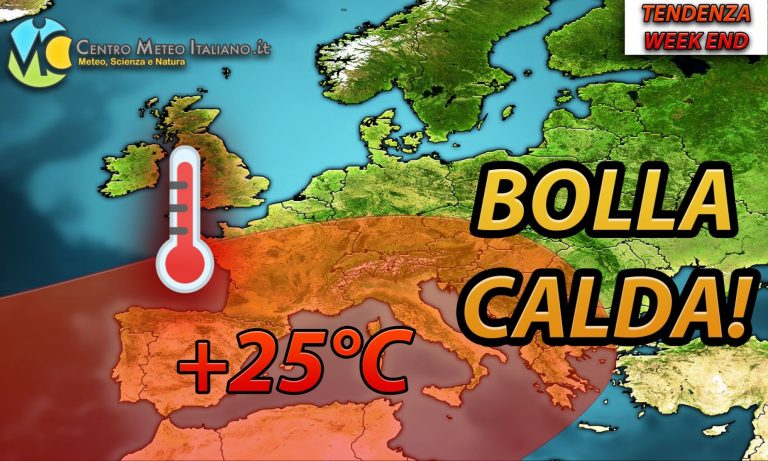 METEO – Enorme BOLLA CALDA pronta a esplodere sull’Italia, i dettagli