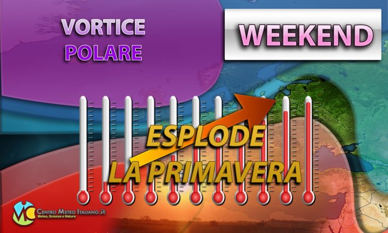 METEO ITALIA – Inverno in seria difficoltà anche nel prossimo WEEKEND con le temperature oltre la media, ecco i dettagli