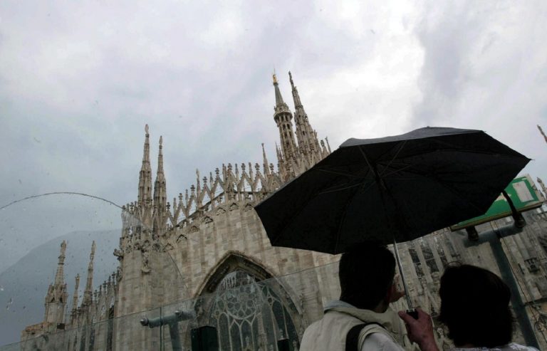 METEO MILANO – PIOGGIA in arrivo nelle prossime ore, poi MALTEMPO; ecco le previsioni