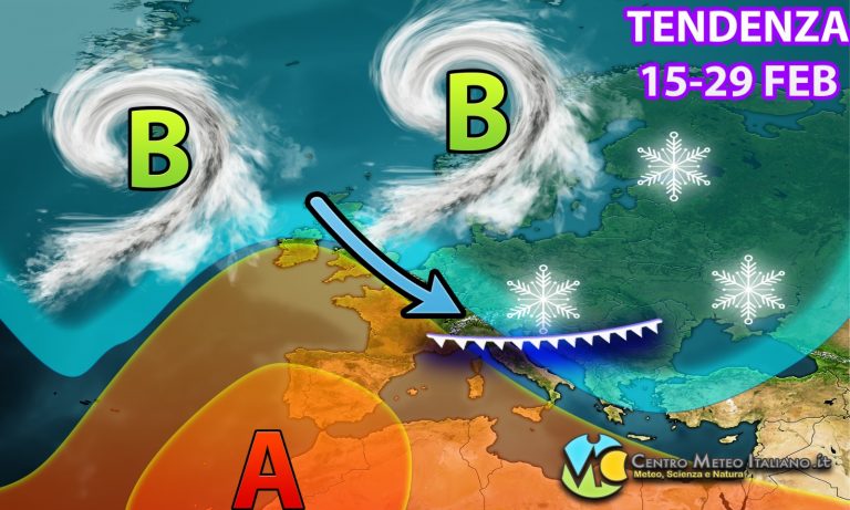 METEO – Prima parte di FEBBRAIO con clima MITE, cosa ci riserverà la seconda metà del mese?