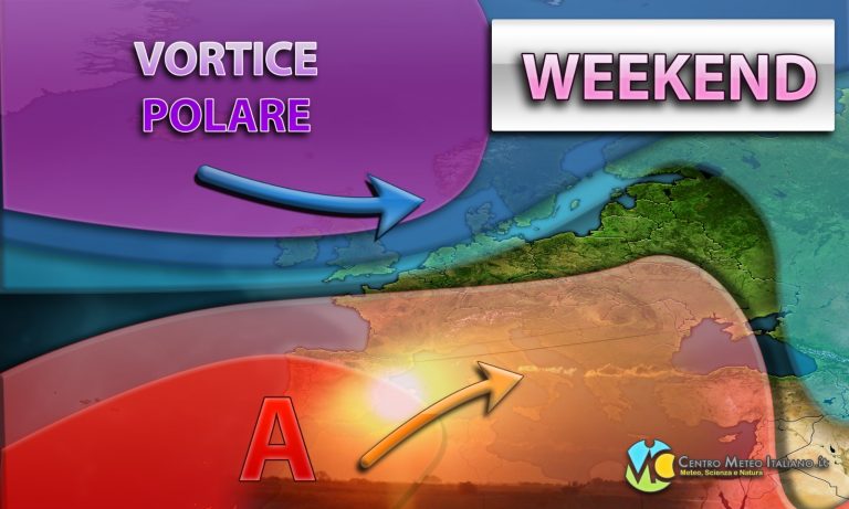 METEO – Nuovo SUPER ANTICICLONE in arrivo nel WEEKEND, TEMPERATURE in AUMENTO in ITALIA, i dettagli