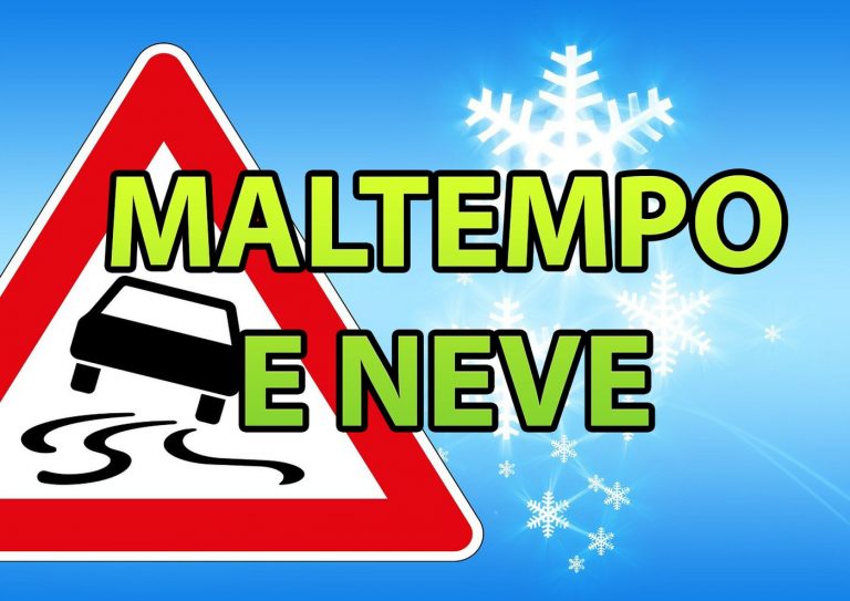 METEO – IMMINENTE ritorno di NEVE e MALTEMPO da Nord a Sud. Zone colpite