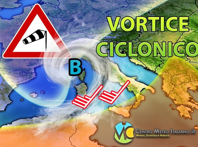 METEO ITALIA – in arrivo FORTI VENTI e MAREGGIATE, ecco quando e dove