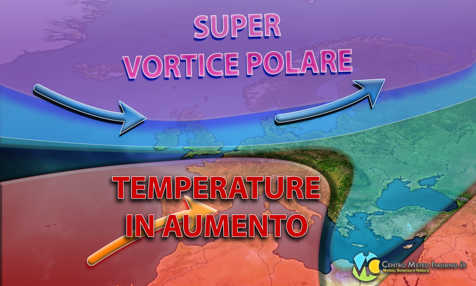 Anticiclone e temperature in aumento, ecco la tendenza meteo