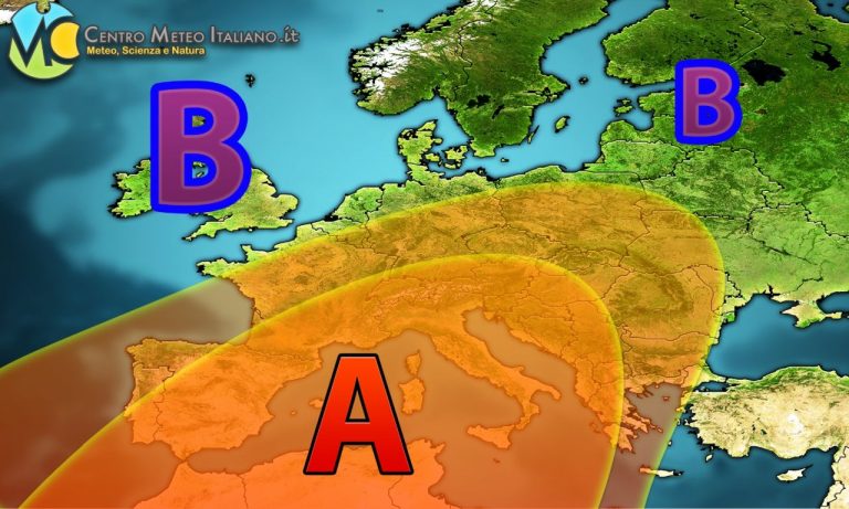 METEO – Ciao MALTEMPO, ora è la volta dell’ANTICICLONE AFRICANO: schizzano le temperature, ecco i dettagli